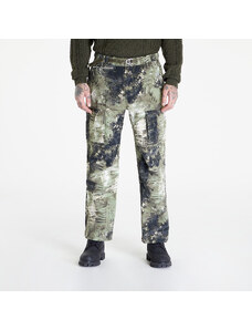 Ανδρικά παντελόνια cargo Nike ACG Smith Summit Men's Allover Print Cargo Pants Oil Green/ Medium Olive/ Reflective Silv