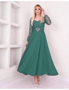 Creative Φόρεμα - κώδ. 22833 - 4 - πράσινος