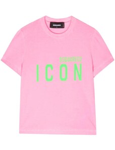 DSQUARED T-Shirt S80GC0068S24692 911 pink fluo