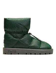 Μπότες χιονιού Flufie Metallic χρώμα: πράσινο