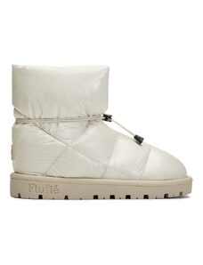 Μπότες χιονιού Flufie Shiny χρώμα: άσπρο