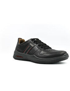 Ανδρικό sneaker ανατομικό Pegada Anilina 110501-02 μαύρο