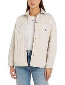 TOMMY HILFIGER TOMMY JEANS QUILTED OVERSHIRT WOMEN