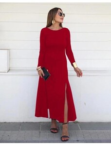 Creative Φόρεμα - κώδ. 80042 - 3 - κόκκινο