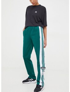 Παντελόνι φόρμας adidas Originals 0 χρώμα: πράσινο IP0623