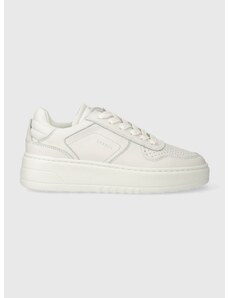 Δερμάτινα αθλητικά παπούτσια Copenhagen CPH71 χρώμα: άσπρο