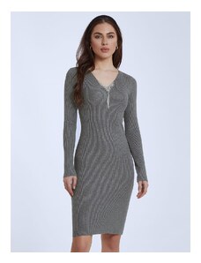 Celestino Mini φόρεμα με strass γκρι για Γυναίκα