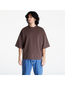 Ανδρικά μπλουζάκια Nike Sportswear Tech Fleece Reimagined Men's Oversized Short-Sleeve Baroque Brown