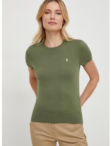 Μπλουζάκι Polo Ralph Lauren χρώμα: πράσινο