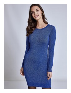 Celestino Mini μεταλλιζέ φόρεμα μπλε για Γυναίκα