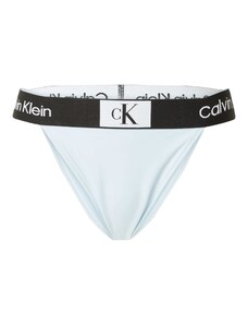 Calvin Klein Swimwear Σλιπ μπικίνι γαλάζιο / μαύρο / λευκό