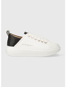 Δερμάτινα αθλητικά παπούτσια Alexander Smith Wembley χρώμα: άσπρο, ASAZWYW0495WBK