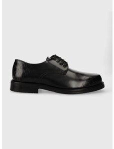 Δερμάτινα κλειστά παπούτσια Karl Lagerfeld KRAFTMAN χρώμα: μαύρο, KL11423A
