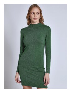 Celestino Μεταλλιζέ πλεκτό φόρεμα πρασινο για Γυναίκα