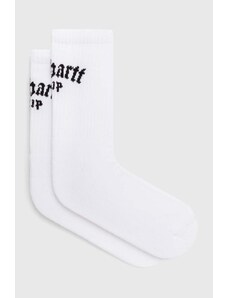 Κάλτσες Carhartt WIP Onyx Socks χρώμα: άσπρο, I032862.00AXX