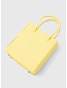 Τσάντα Sisley χρώμα: κίτρινο