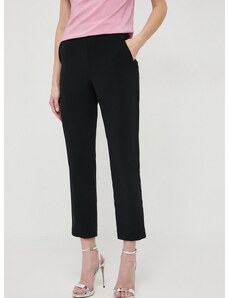 Παντελόνι Pinko χρώμα: μαύρο