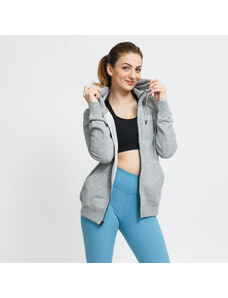 Γυναικεία φούτερ Nike NSW Essential Fleece Full-Zip Hoodie Dk Grey Heather/ White
