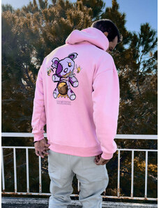 MagicBee Teddy Bear Logo Hoodie - Pink (Limited Edition)