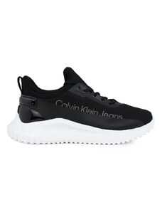 CALVIN KLEIN Sneakers Eva Run Slipon Lace Mix Lum Wn YW0YW01303 0GM black/bright white