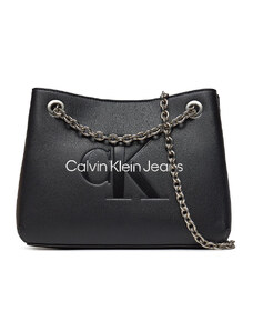 CALVIN KLEIN Τσαντα Sculpted Shoulder Bag24 Mono K60K607831 0GL black/metallic logo