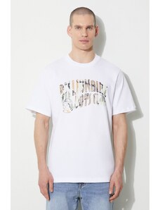 Βαμβακερό μπλουζάκι Billionaire Boys Club Camo Arch Logo ανδρικό, χρώμα: άσπρο, B24133