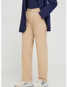 Παντελόνι Pepe Jeans Betsy χρώμα: μπεζ