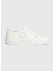 Πάνινα παπούτσια MICHAEL Michael Kors Evy χρώμα: άσπρο, 43R4EYFS1D