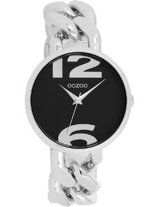 OOZOO Timepieces - C11261, Silver case with Stainless Steel Bracelet