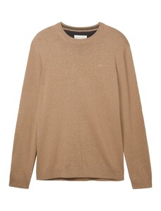 TOM TAILOR Πουλόβερ ανοικτό καφέ