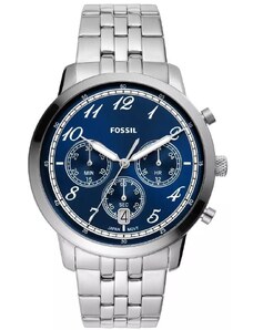 Fossil Neutra Chronograph - FS6025, Silver case with Stainless Steel Bracelet
