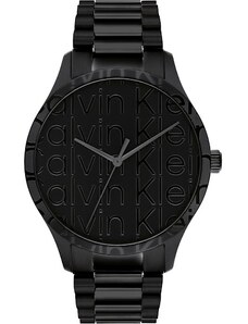CALVIN KLEIN Iconic - 25200344, Black case with Stainless Steel Bracelet