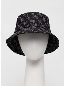 Καπέλο Guess χρώμα: μαύρο