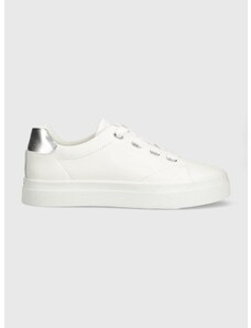 Δερμάτινα αθλητικά παπούτσια Gant Avona χρώμα: άσπρο, 28531451.G312