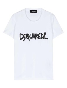 DSQUARED T-Shirt S75GD0400S23010 100 white