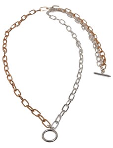 Urban Classics Accessoires Two-tone layered necklace - gold and silver colors
