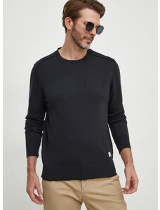 Βαμβακερό πουλόβερ Pepe Jeans χρώμα: μαύρο