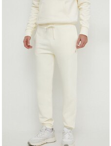 Βαμβακερό παντελόνι Polo Ralph Lauren χρώμα: μπεζ
