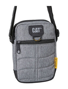 caterpillar CAT Ανδρική Τσάντα Ώμου / Χιαστί Γκρι