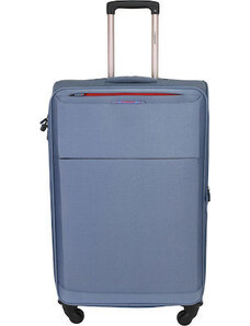 Diplomat The Athens Collection 6040 Μεγάλη Βαλίτσα με ύψος 78cm σε Μπλε χρώμα