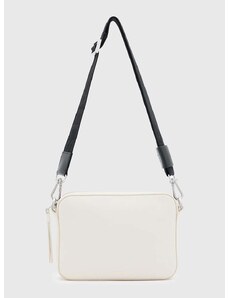 Δερμάτινη τσάντα AllSaints LUCILE χρώμα: άσπρο