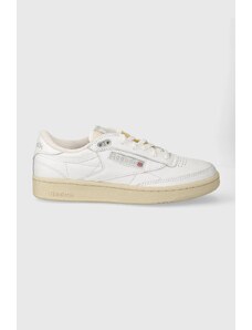 Δερμάτινα αθλητικά παπούτσια Reebok LTD Club C 85 Vintage χρώμα: άσπρο, RMIA04HC99LEA0030200