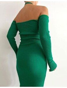 Creative Φόρεμα - κώδ. 02533 - πράσινος