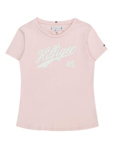 TOMMY HILFIGER Μπλουζάκι ροζέ / λευκό