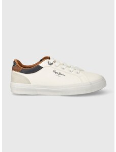 Παιδικά αθλητικά παπούτσια Pepe Jeans KENTON COURT B χρώμα: άσπρο