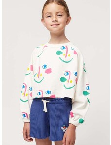 Παιδική βαμβακερή μπλούζα Bobo Choses χρώμα: άσπρο