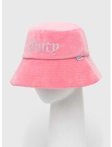 Βελούδινο καπέλο Juicy Couture χρώμα: ροζ