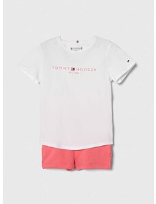 Παιδικό σετ Tommy Hilfiger χρώμα: ροζ