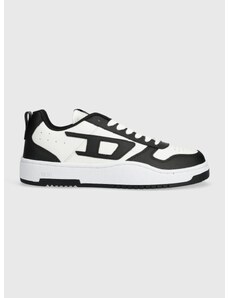 Δερμάτινα αθλητικά παπούτσια Diesel S-Ukiyo V2 Low χρώμα: μαύρο, Y03363-P5576-H1532