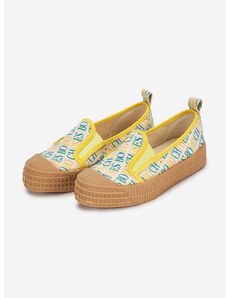 Παιδικά πάνινα παπούτσια Bobo Choses χρώμα: κίτρινο